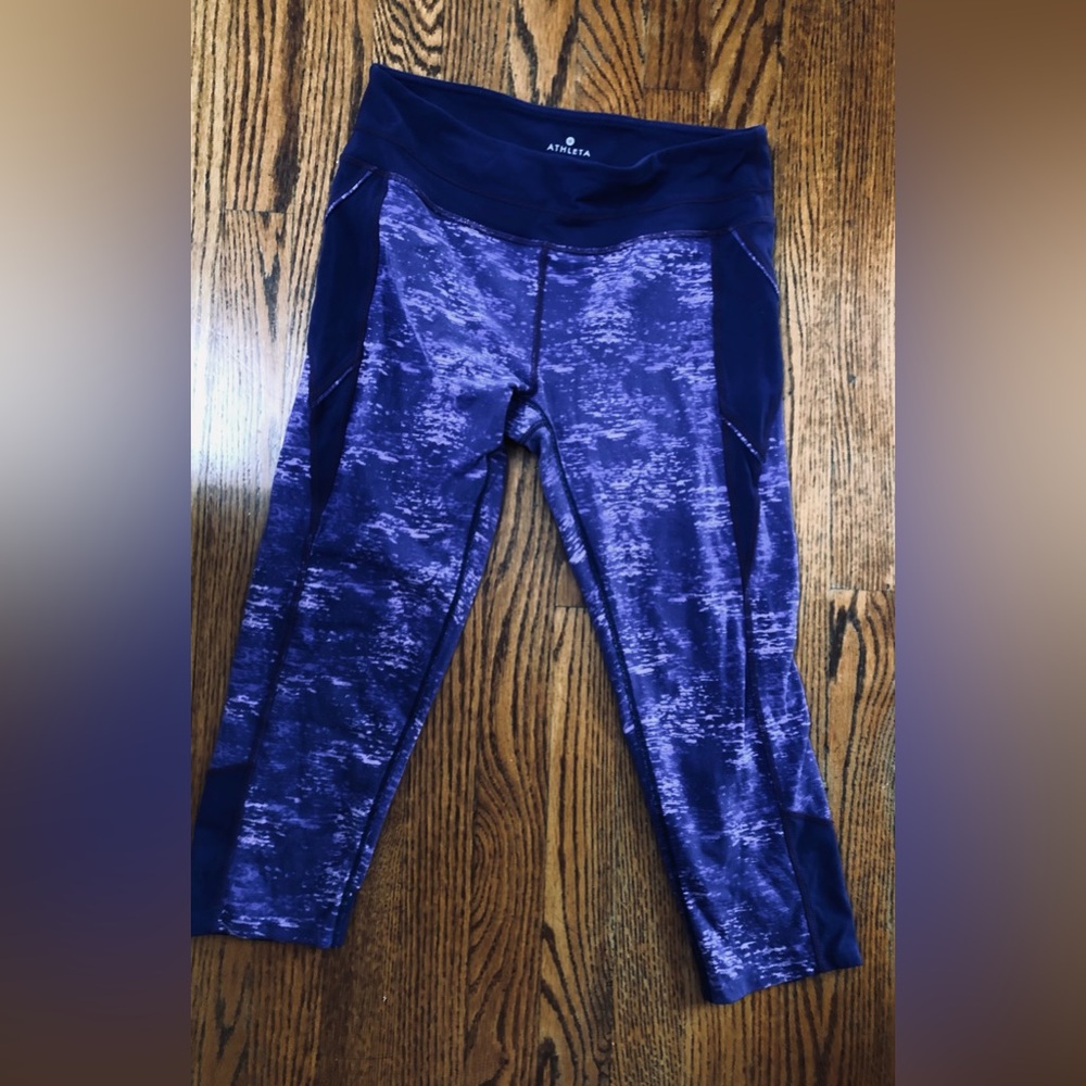 ATHLETA Purple Activewear Jogger Yoga Pants  Size M